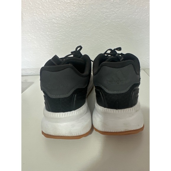 Adidas Running Shoes Mens Size 9.5 Black Cloudfoam Sneakers - Picture 5 of 7